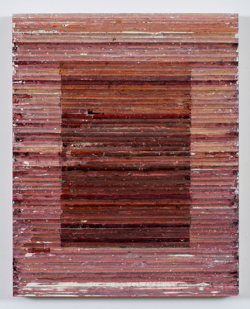 Tim Youd, Typewriter Ribbon Paintings, 2015
