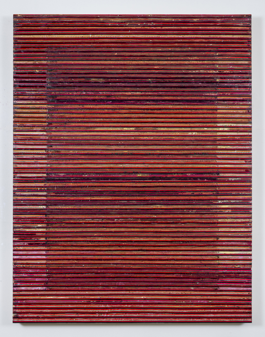 Tim Youd, Typewriter Ribbon Paintings, 2015